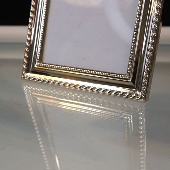 Ornate Silver Color Picture Frame - Picture 3 of 7
